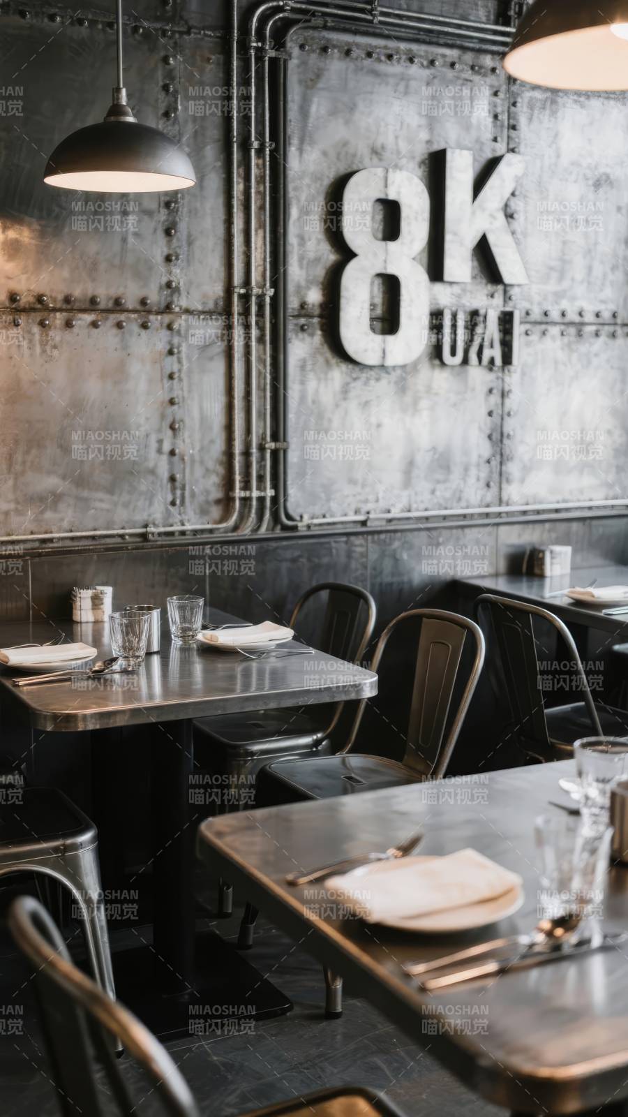 K工业风餐厅图片