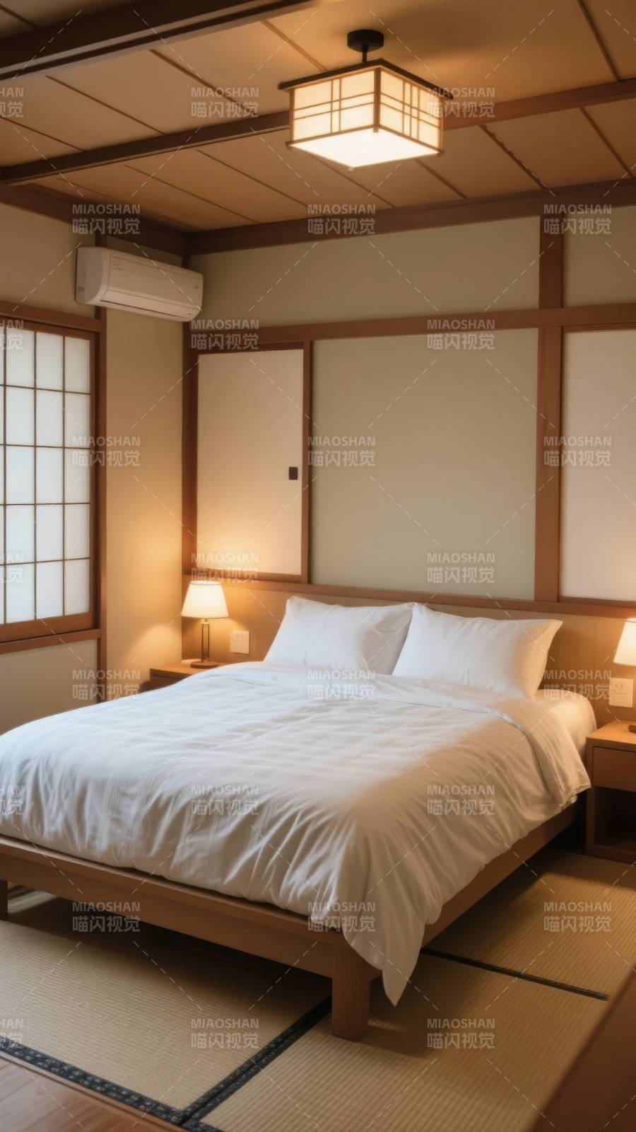 日式简约卧室图片