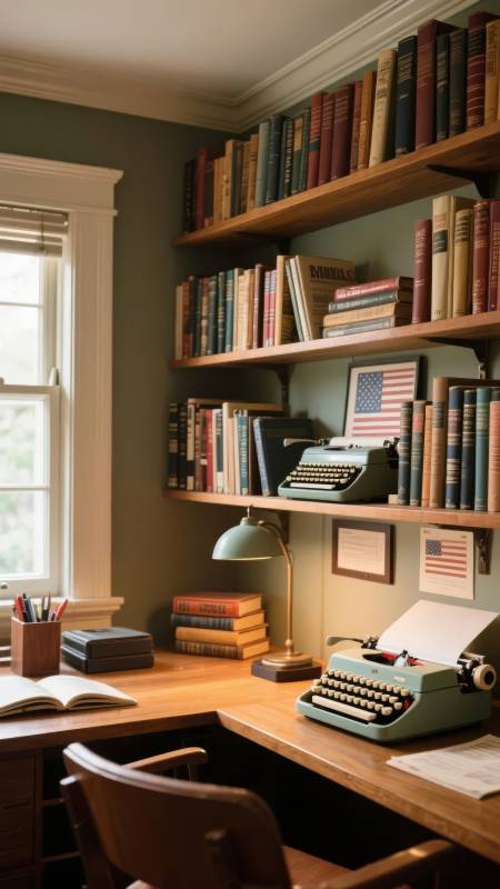 书房静谧书香浓图片