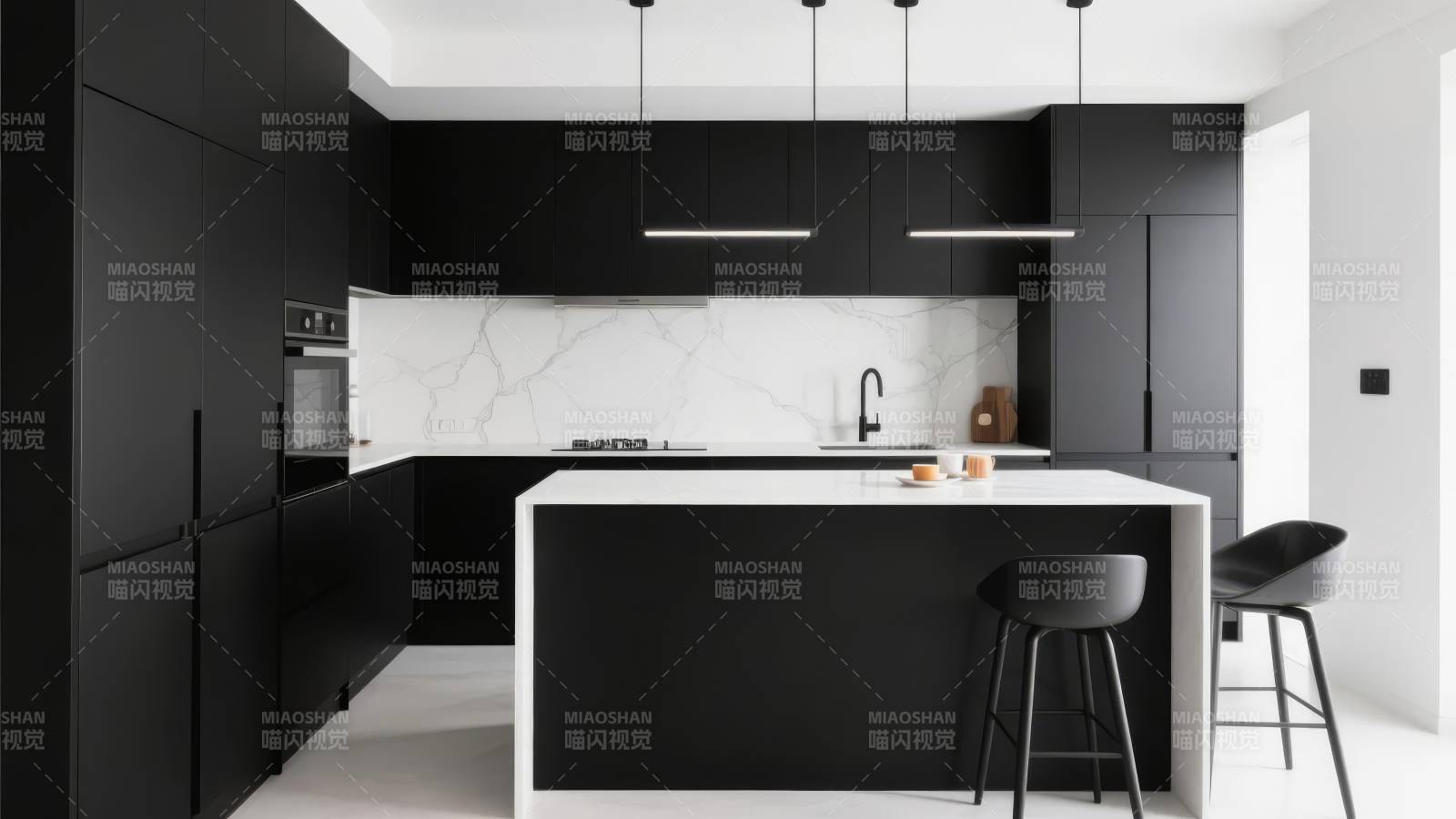 现代简约厨房设计图片