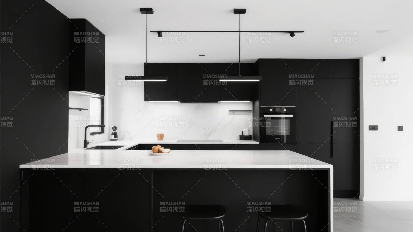 现代简约厨房设计图片