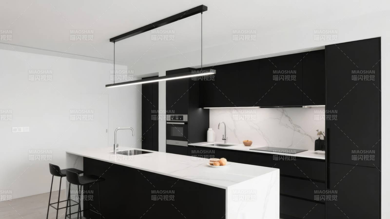 现代简约厨房设计图片