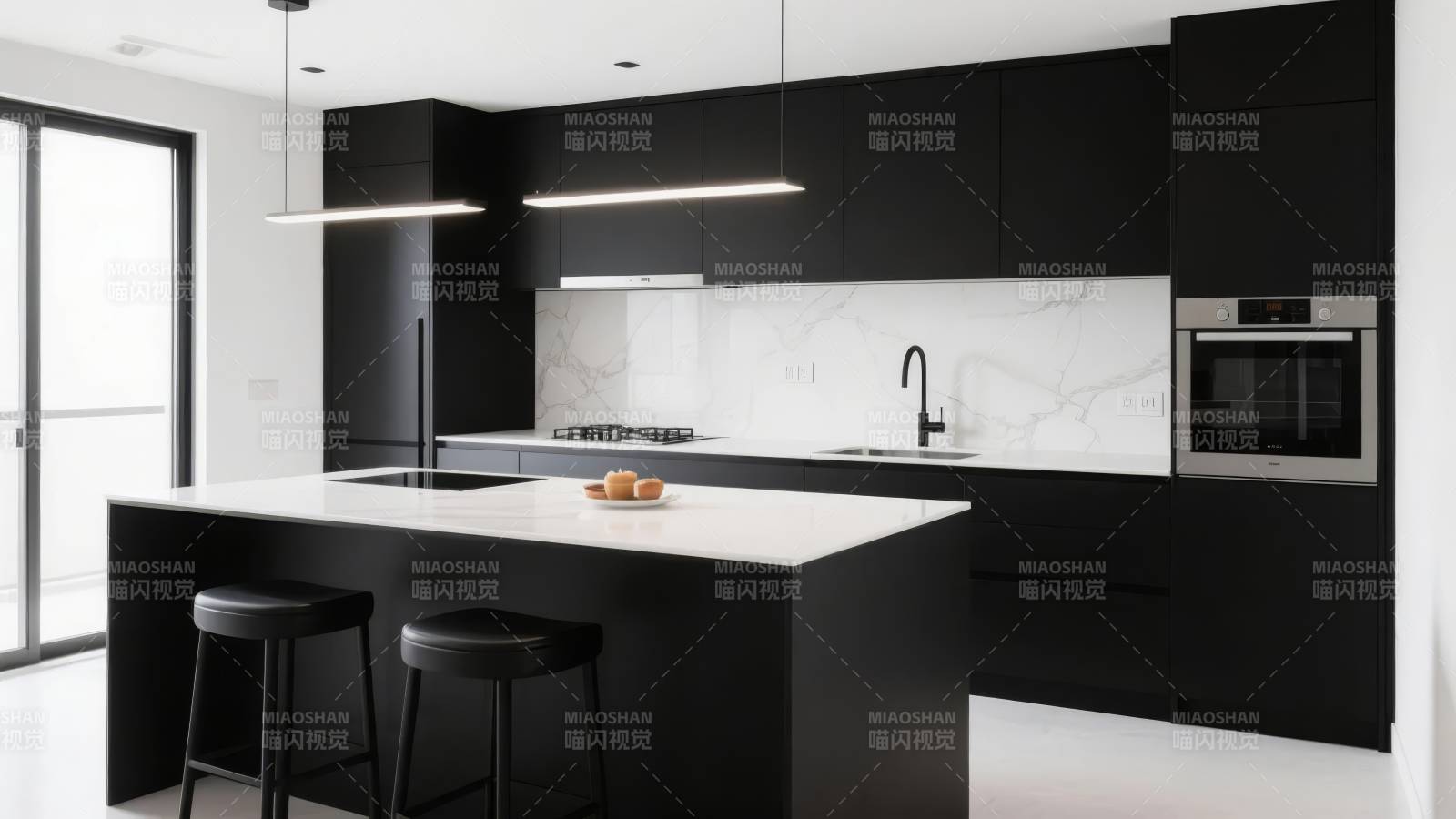 现代简约厨房设计图片