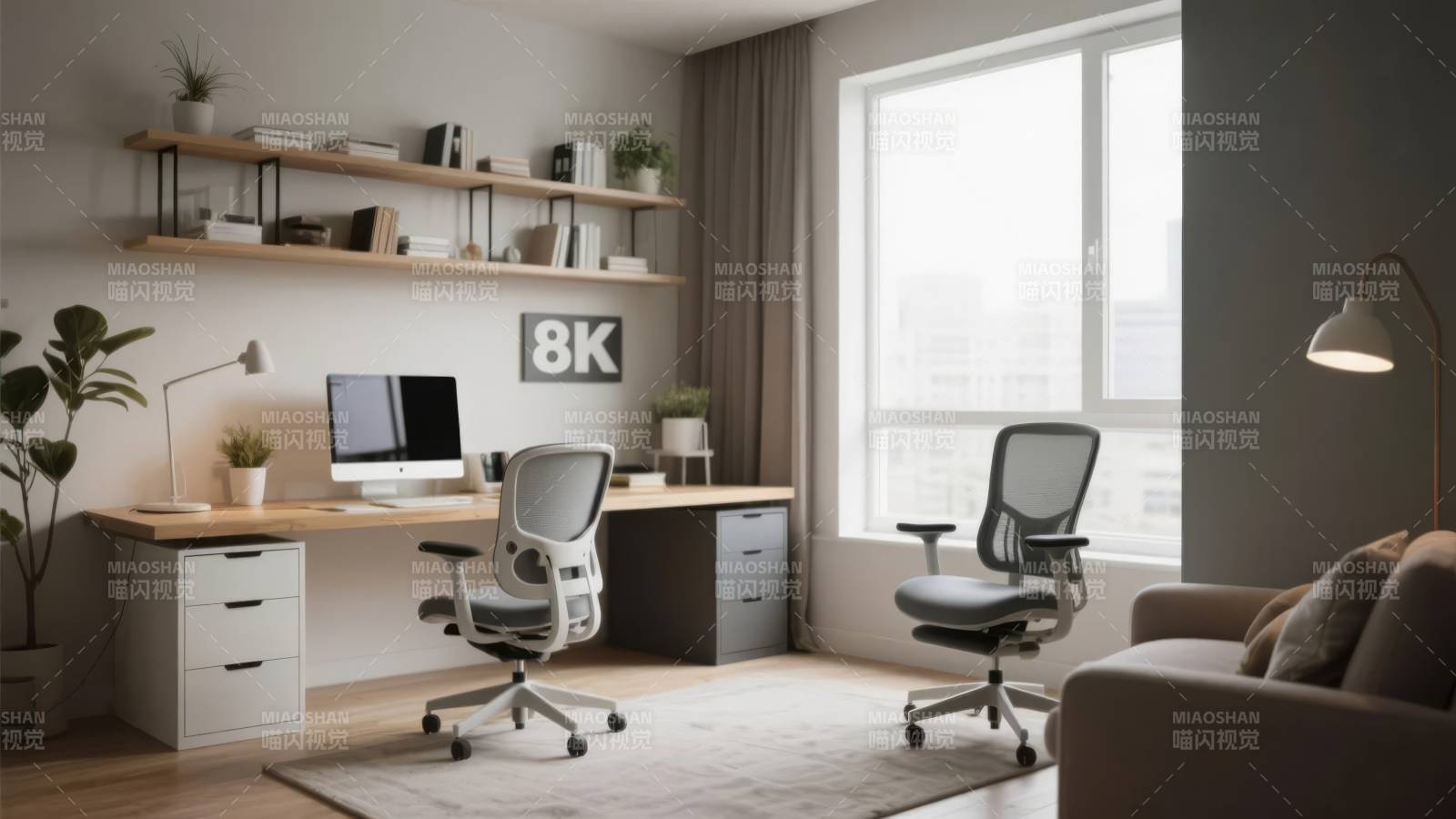 现代简约办公空间图片