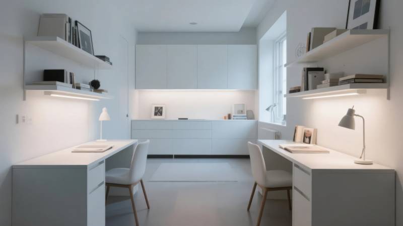 简约现代书房设计图片