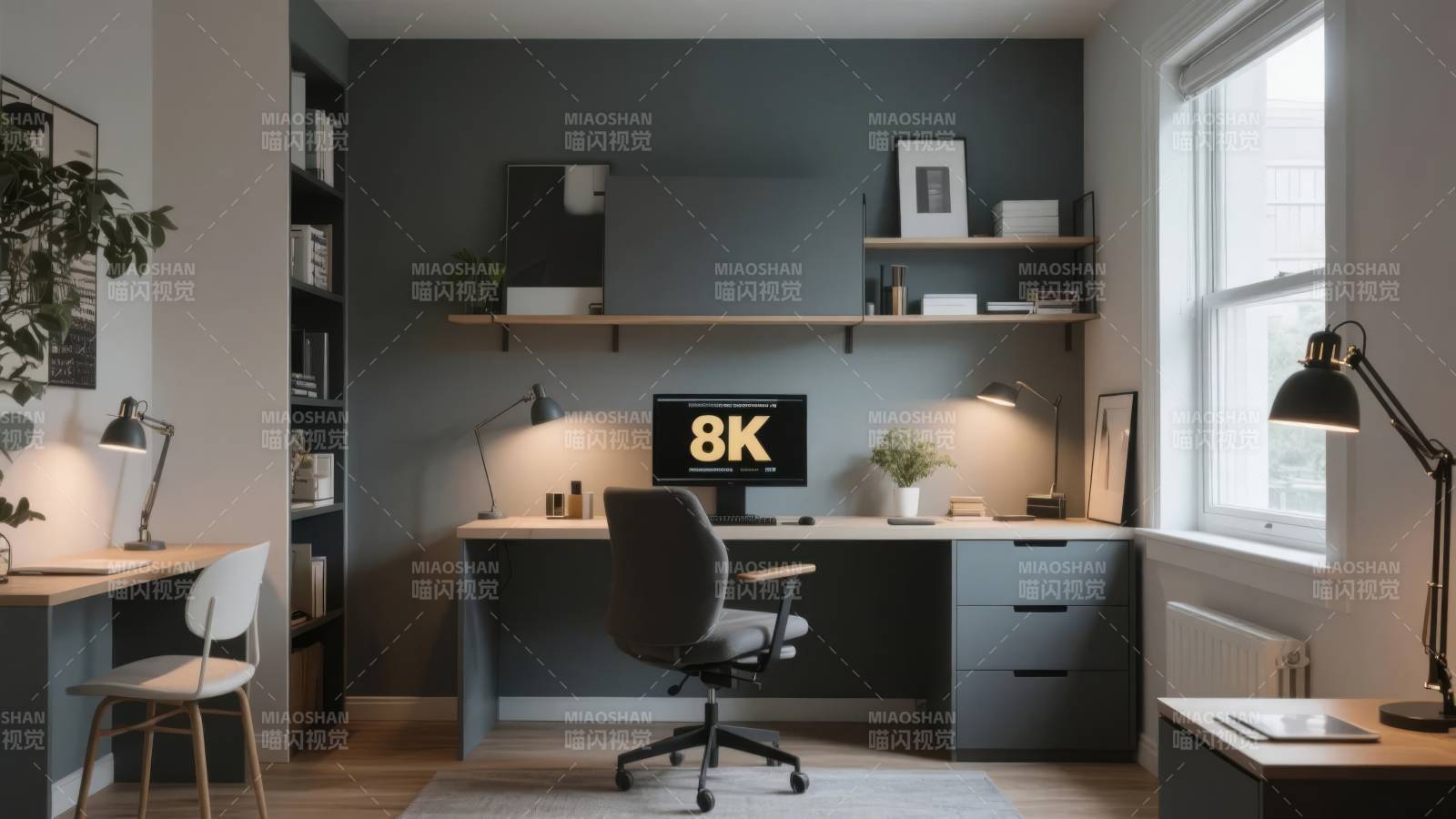 现代简约办公空间图片