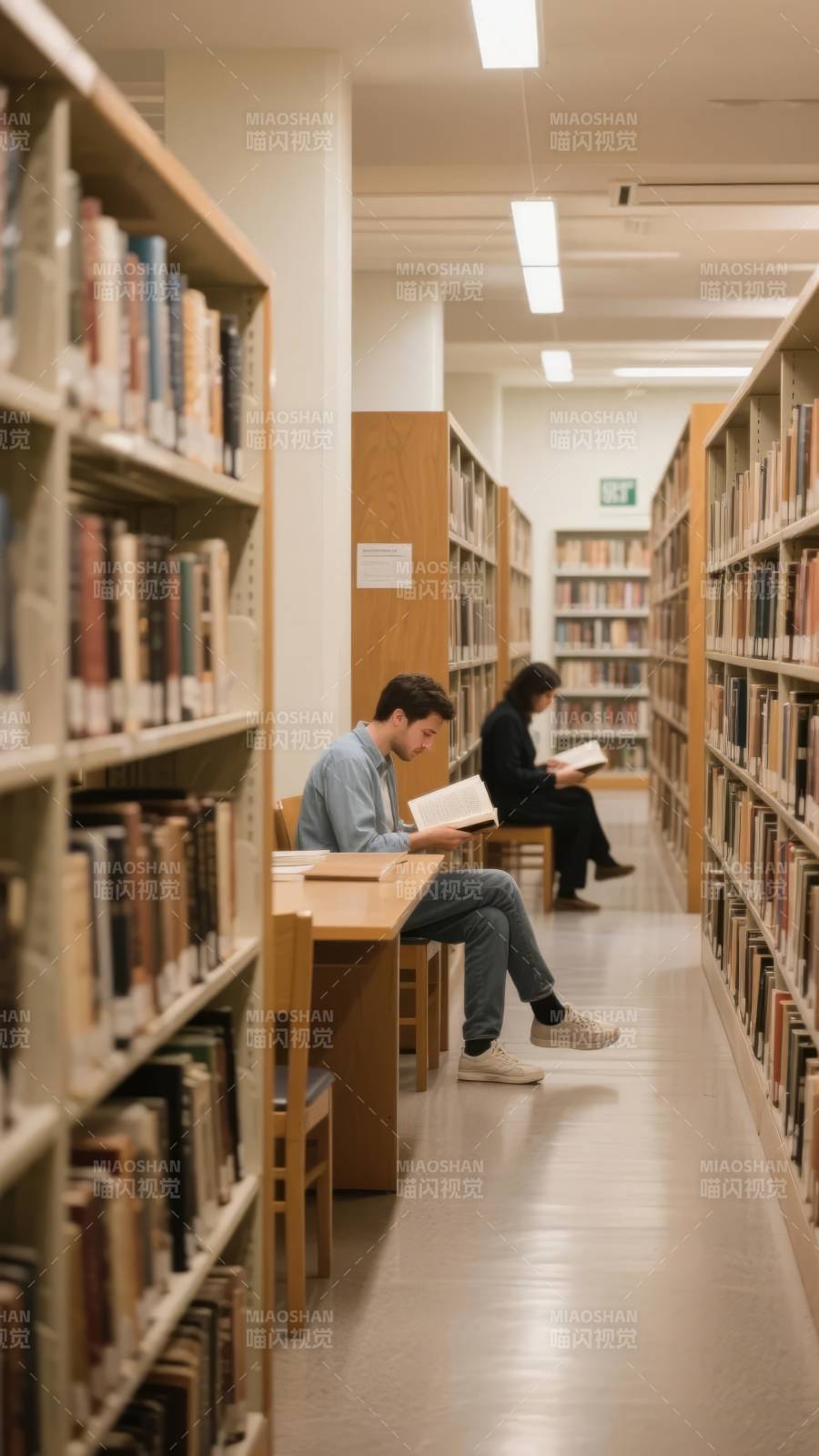图书馆静读时光图片