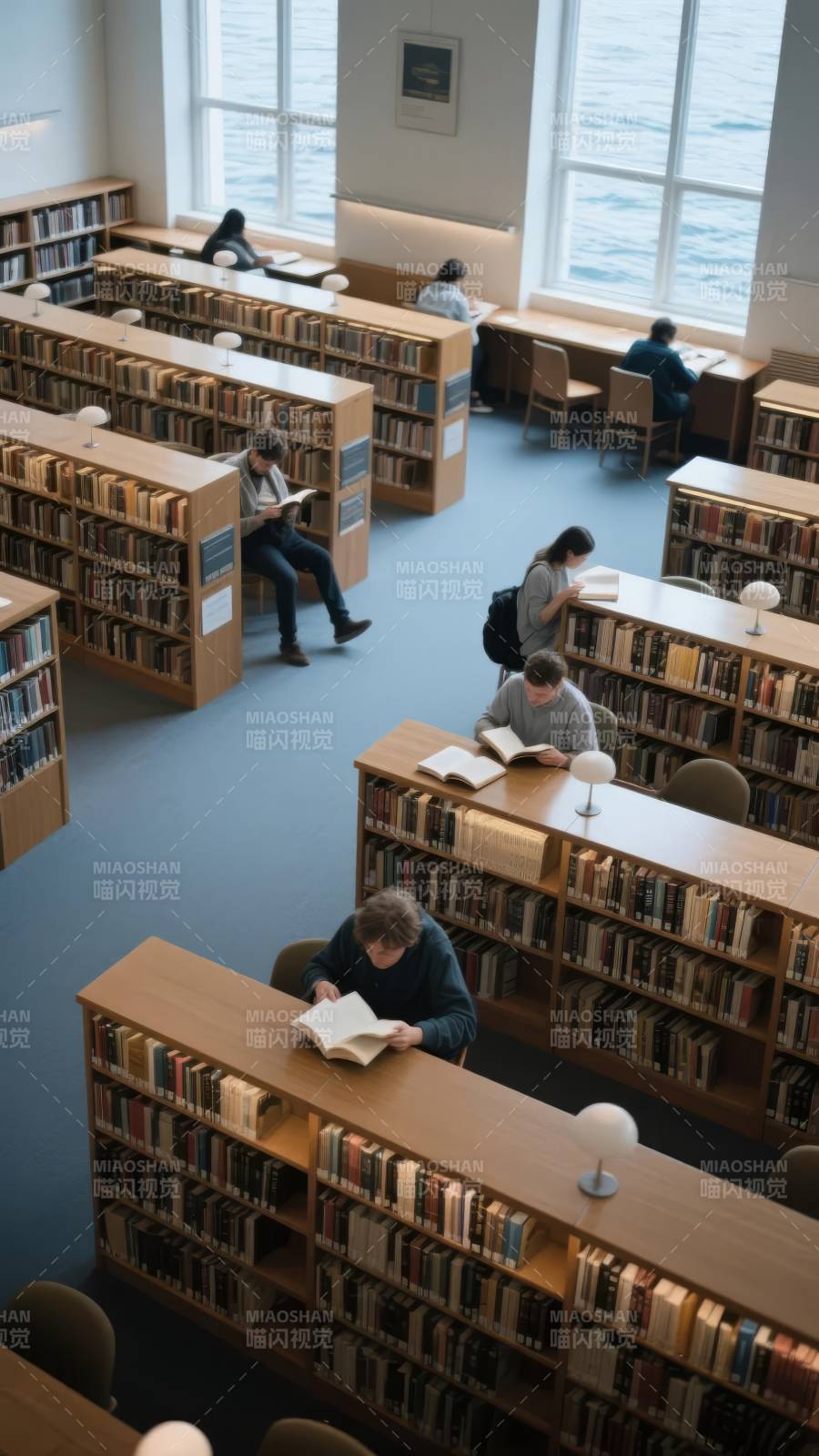 图书馆静读时光图片