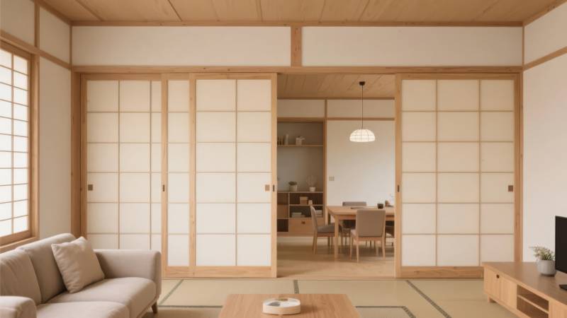 日式简约客厅图片