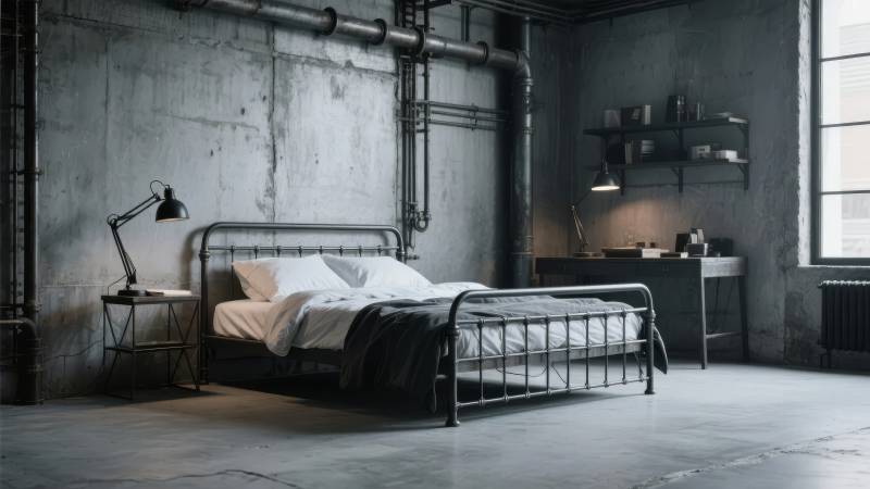 工业风卧室设计图片