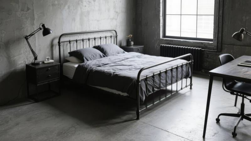 工业风卧室设计图片