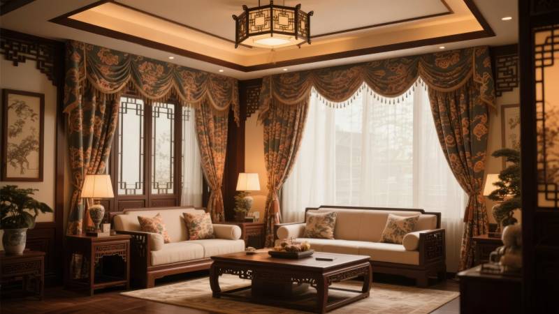 中式典雅客厅图片