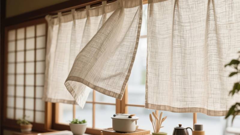 日式窗边静谧时光图片