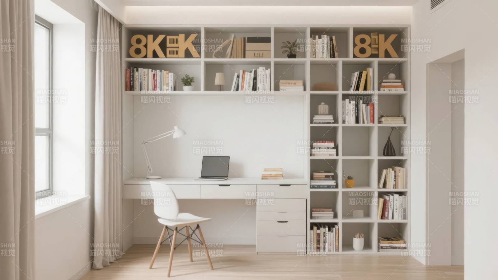 简约书房设计图片