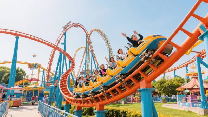 欢乐过山车体验图片