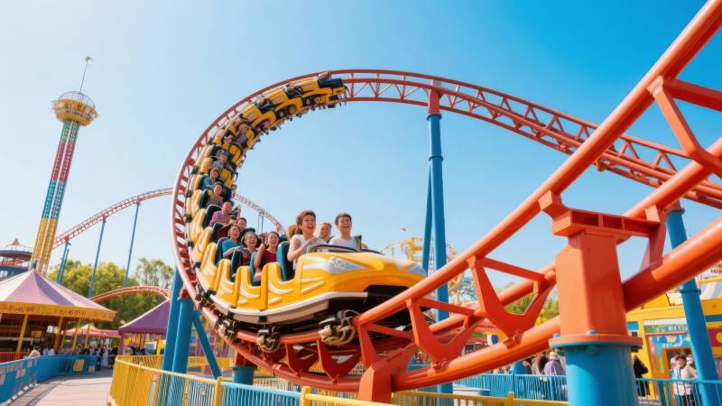 欢乐过山车体验图片