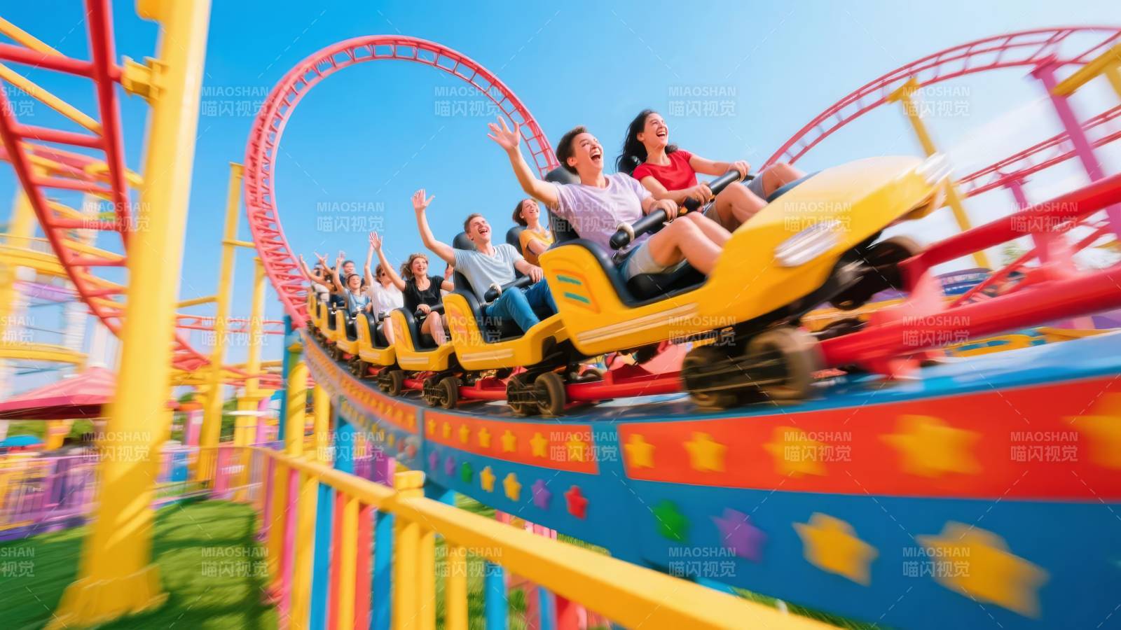 欢乐过山车体验图片