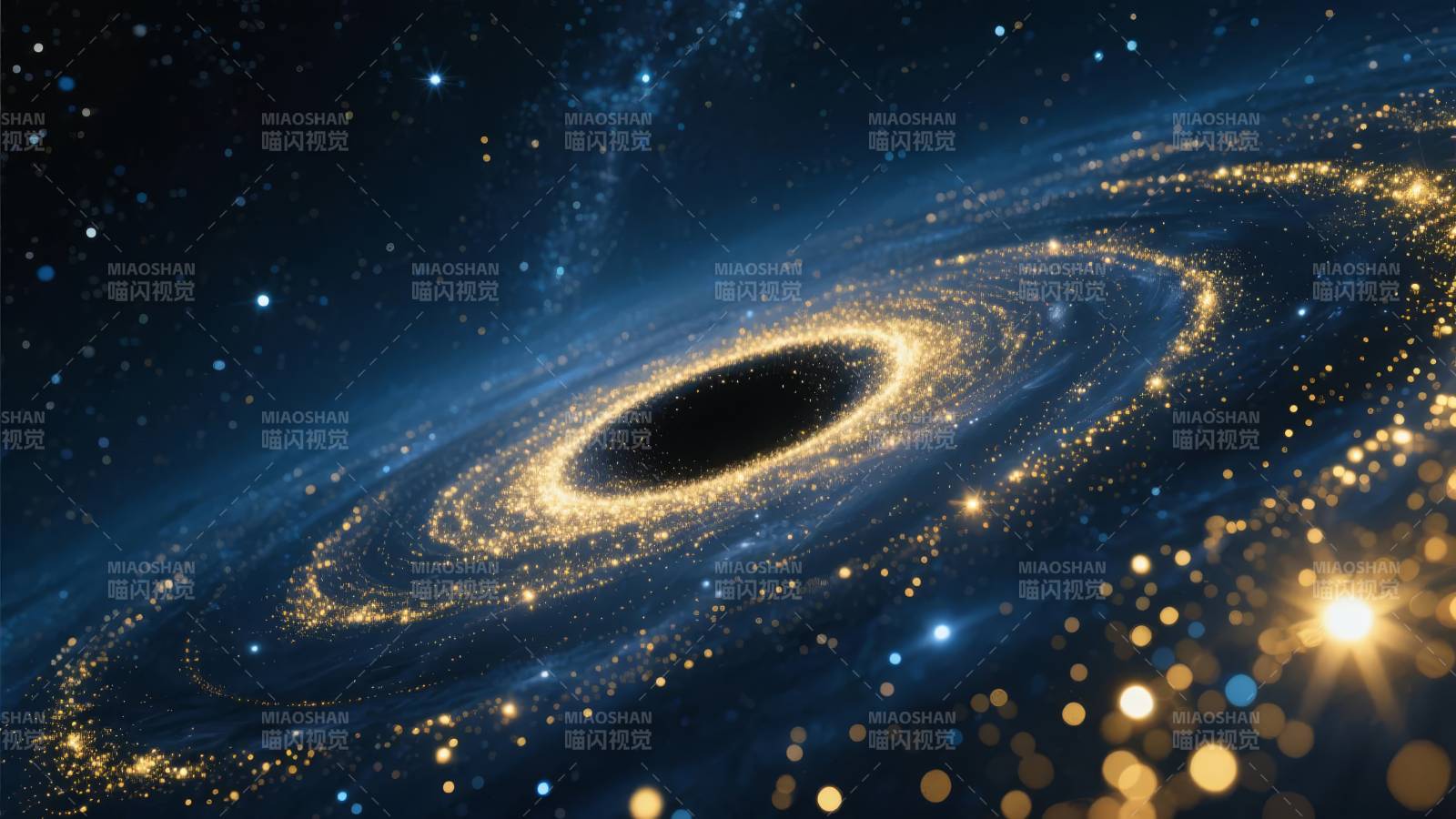 黑洞旋涡星河图片