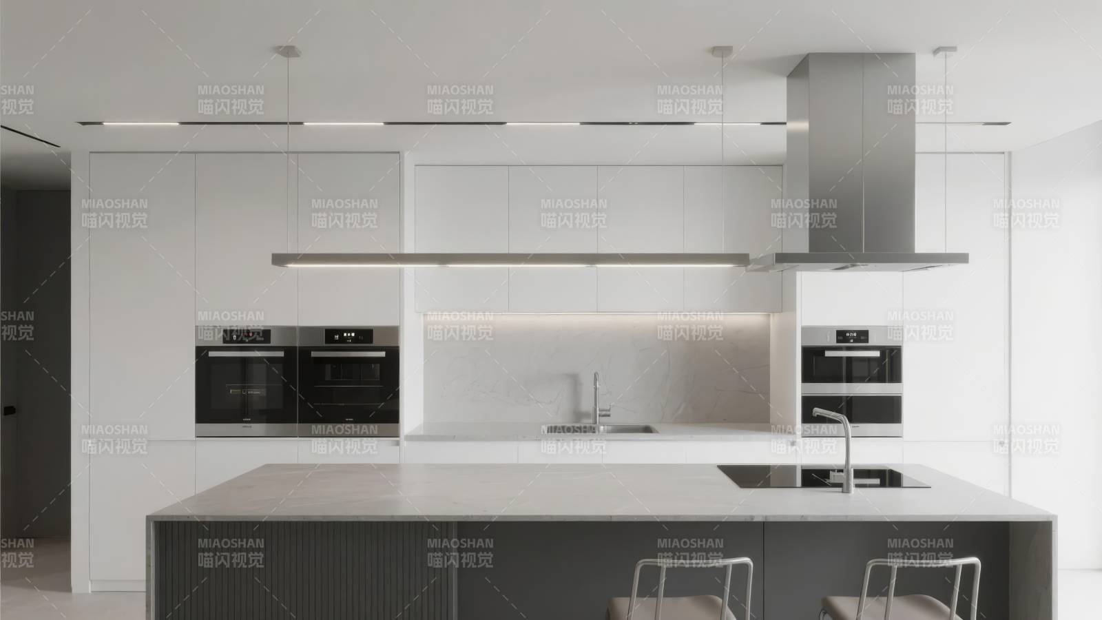 现代简约厨房设计图片