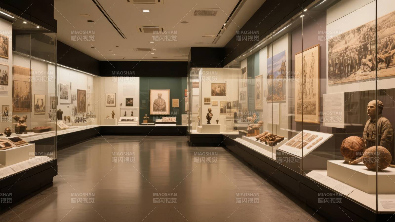博物馆展厅陈列图片