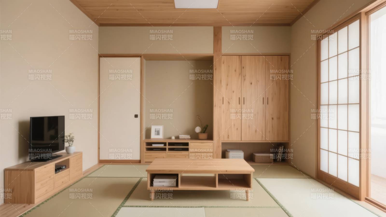 日式简约客厅图片