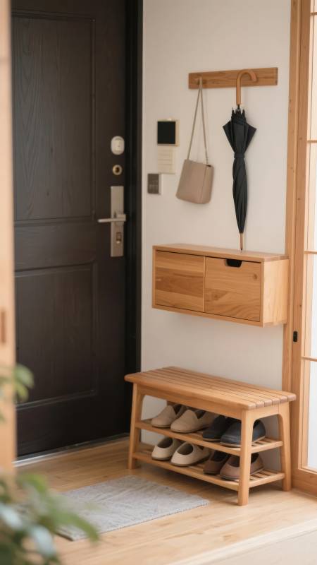 简约玄关收纳设计图片