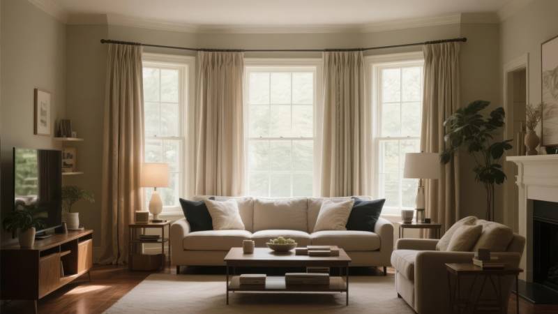 温馨客厅 自然光满溢图片