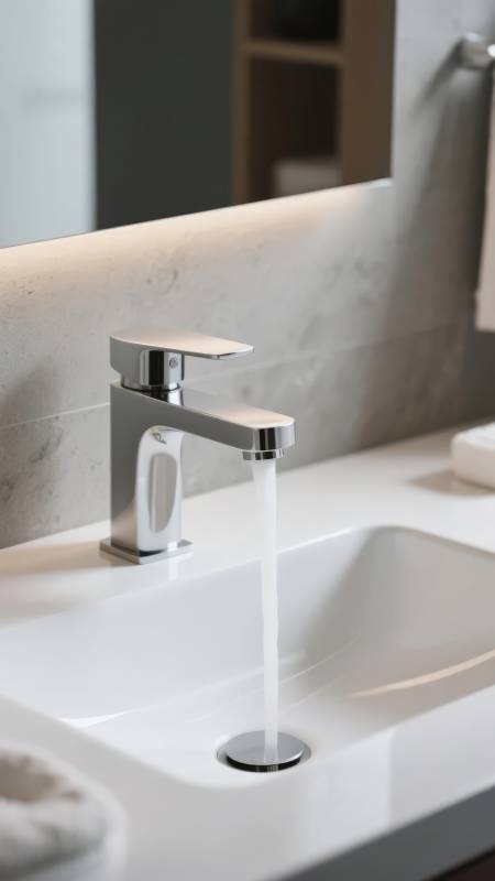 现代简约洗手台图片