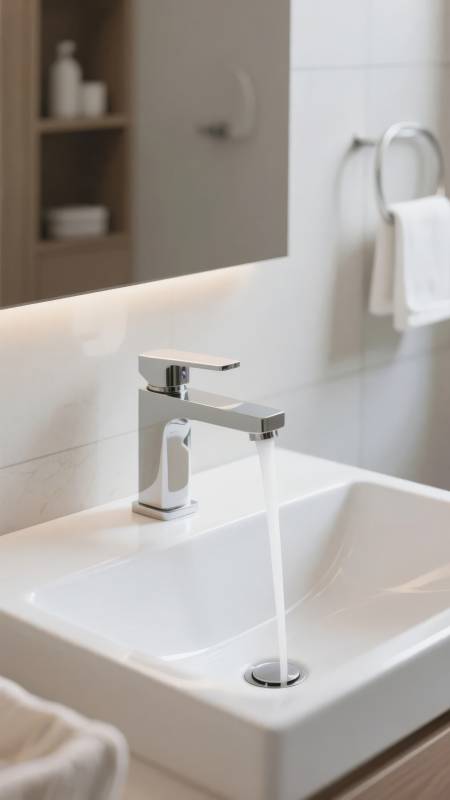 现代简约洗手台图片