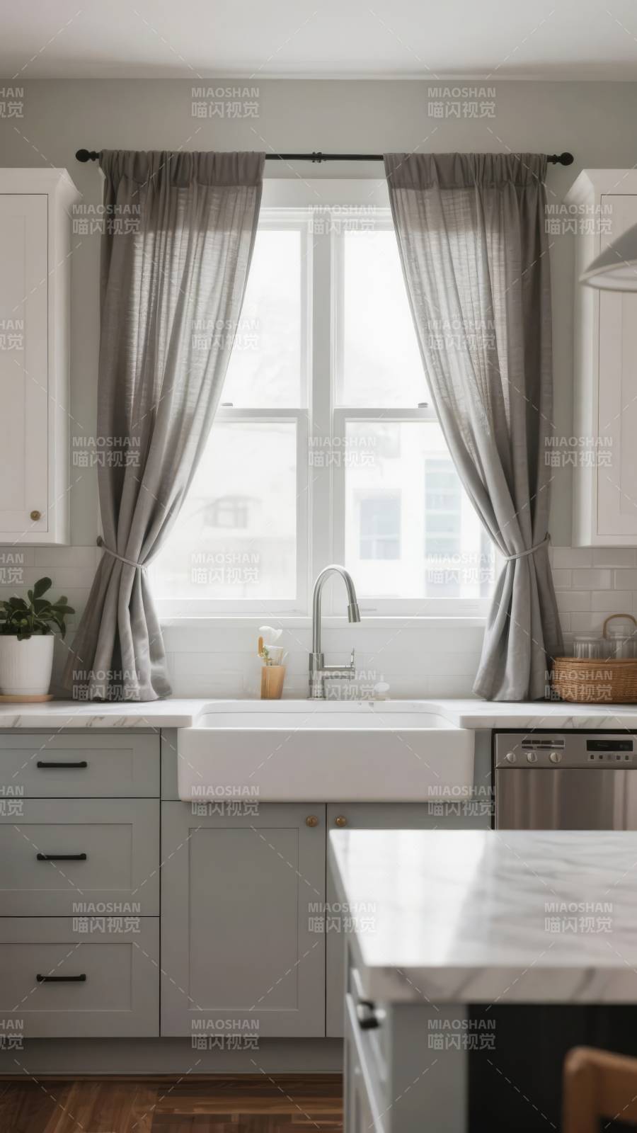 现代简约厨房设计图片