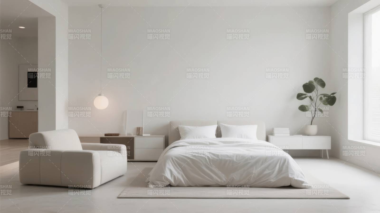极简卧室设计图片
