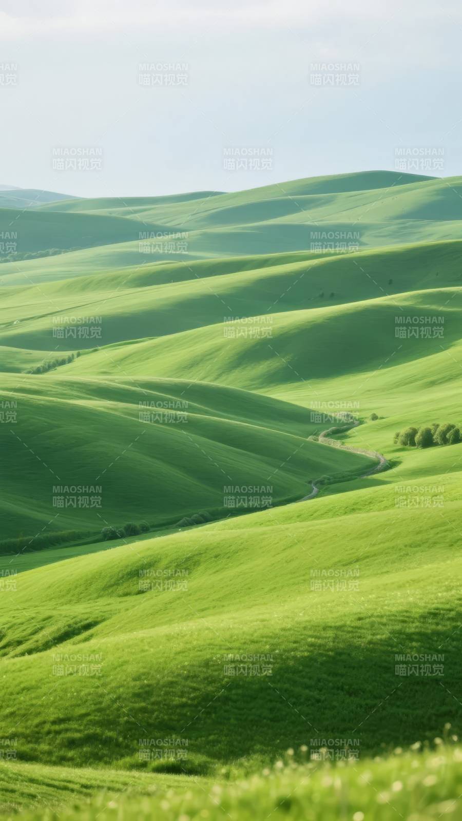 绿野连绵图片