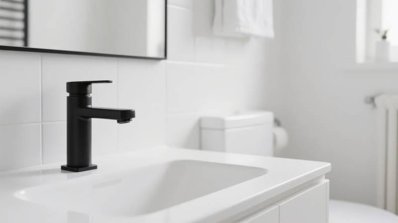 现代简约浴室洗手台图片