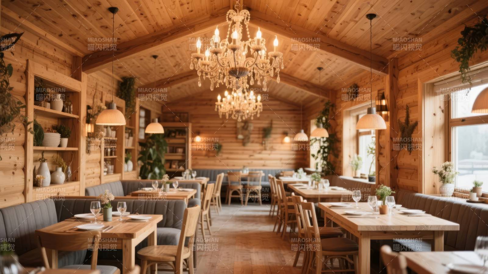 温馨木屋餐厅图片