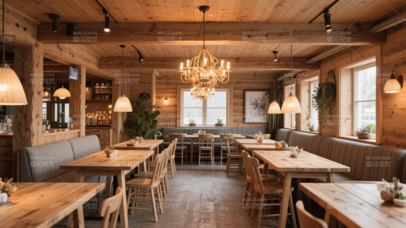 温馨木屋餐厅图片