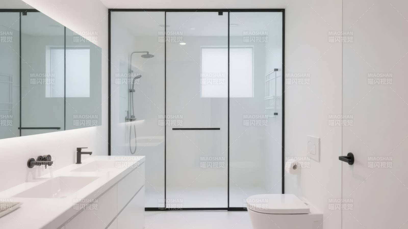 现代简约浴室设计图片