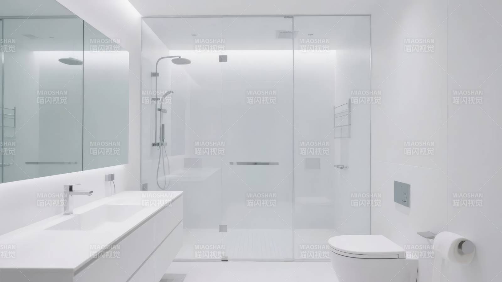 现代简约浴室设计图片