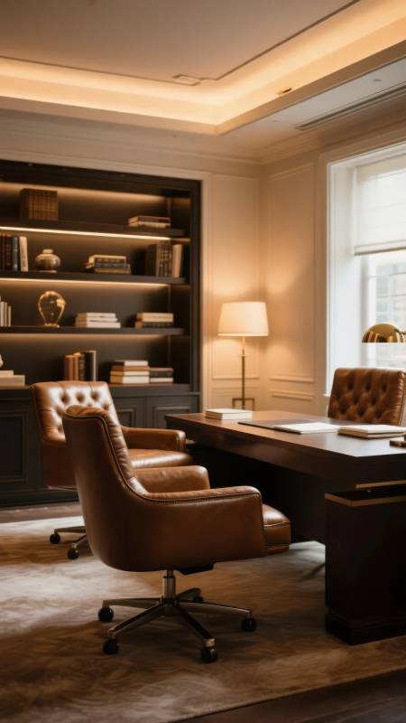 典雅书房 静谧办公图片