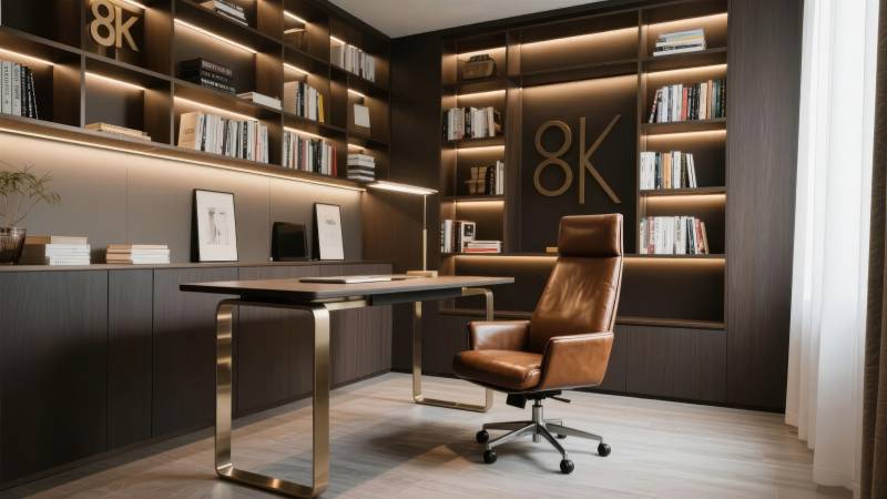 现代书房设计图片