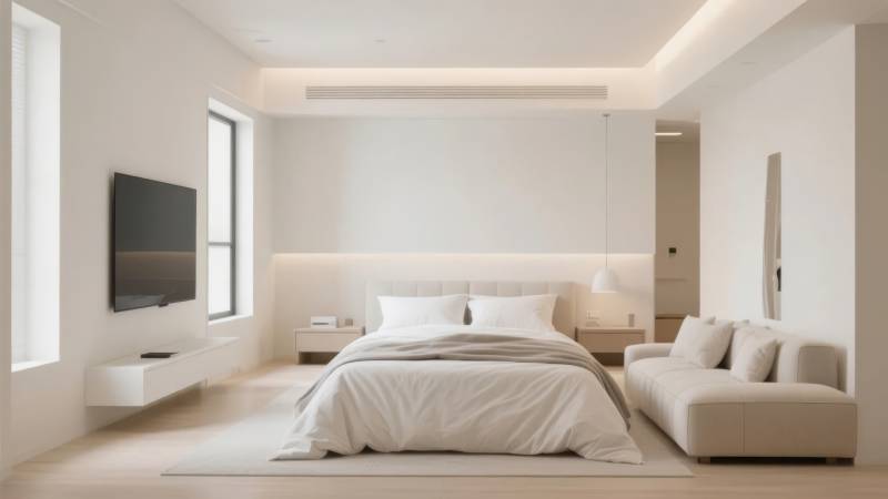 极简卧室设计图片