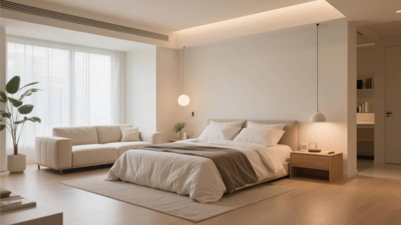 现代简约卧室设计图片