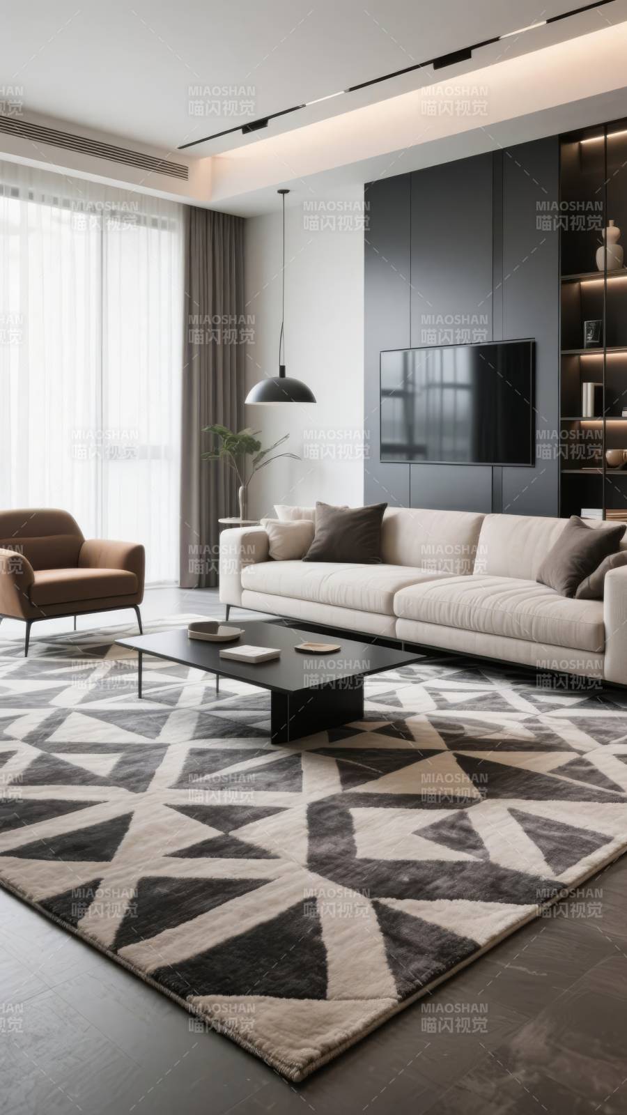 现代简约客厅设计图片