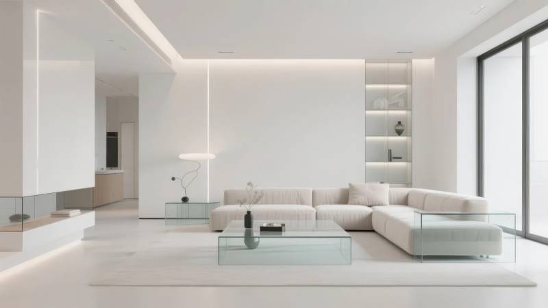 现代简约客厅设计图片