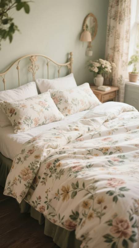 田园风卧室布置图片