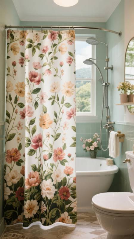 花漾浴室 清新自然图片