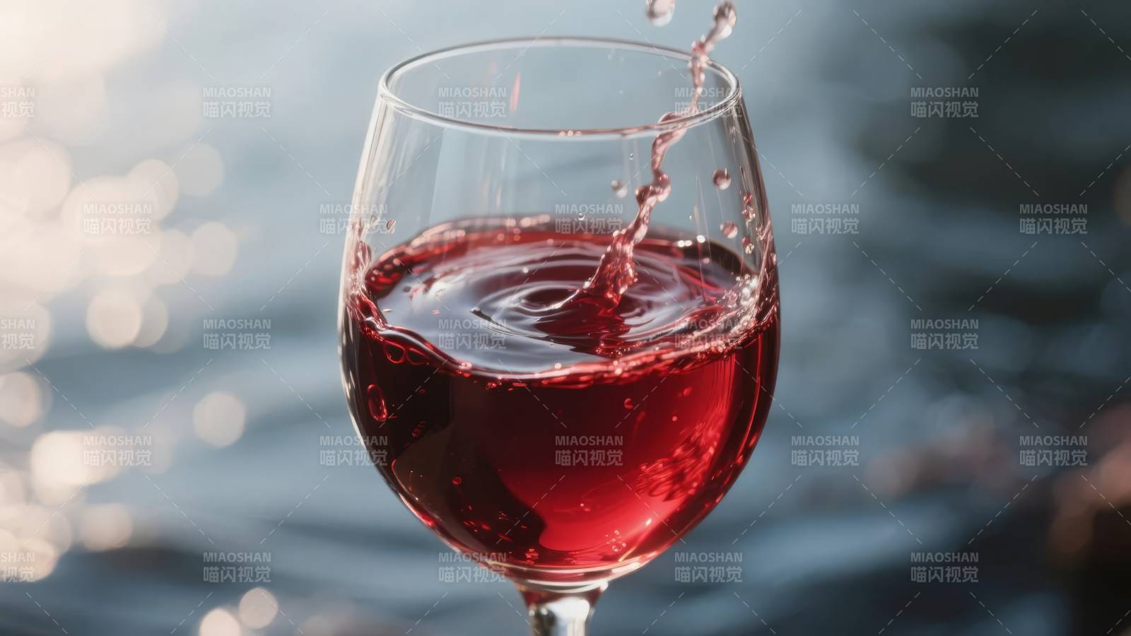 红酒滴落瞬间图片