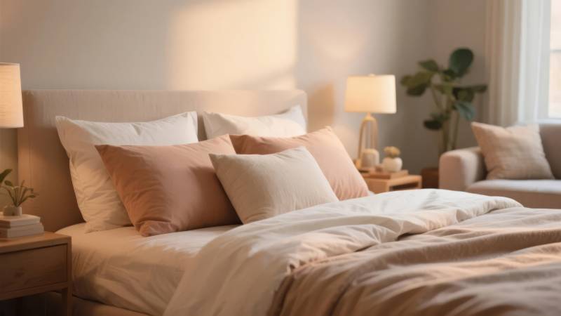 温馨卧室静谧时光图片