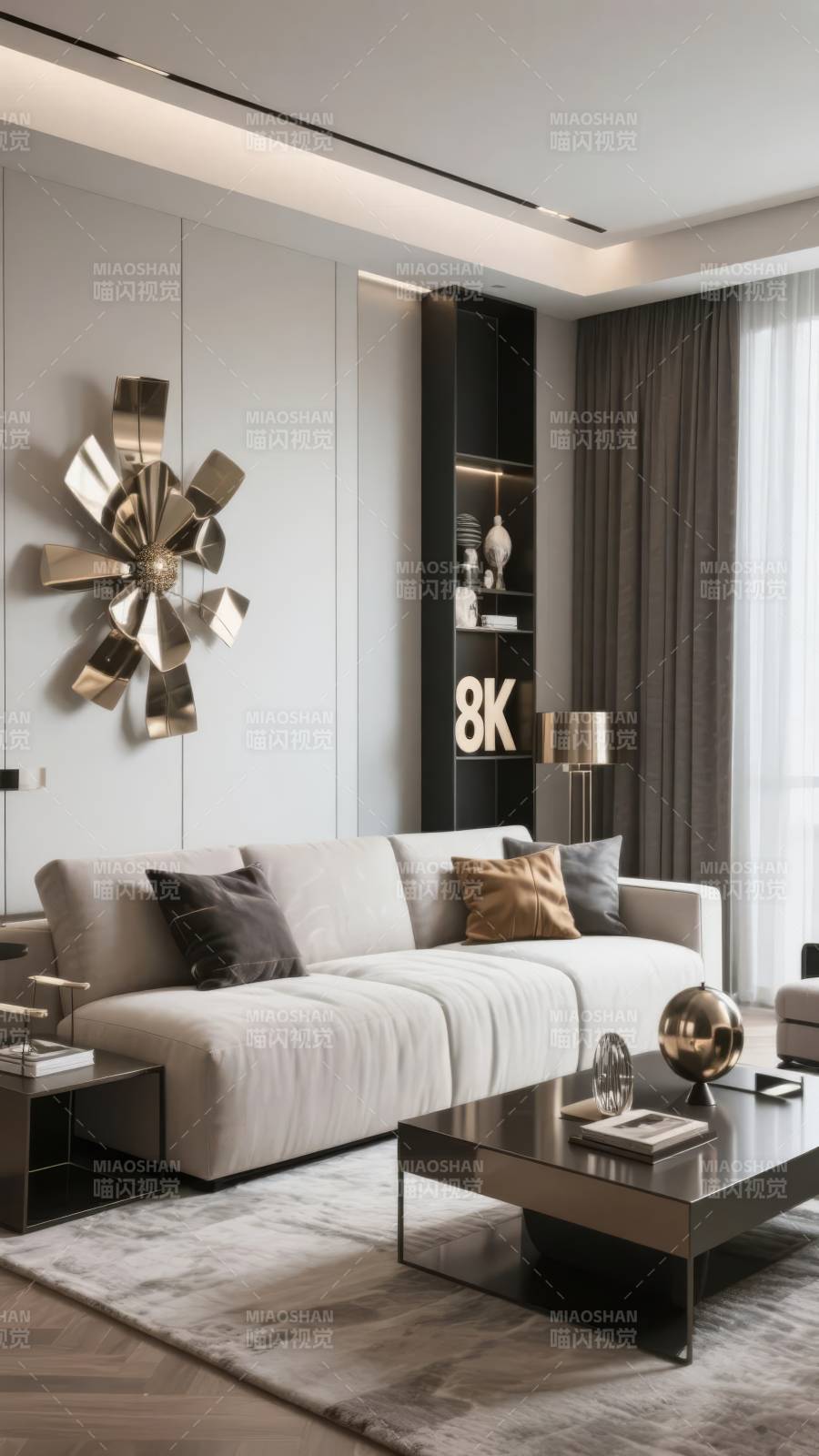 现代简约客厅设计图片