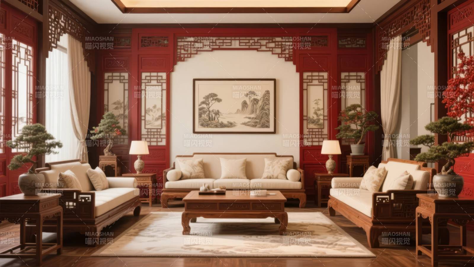 中式古典客厅图片