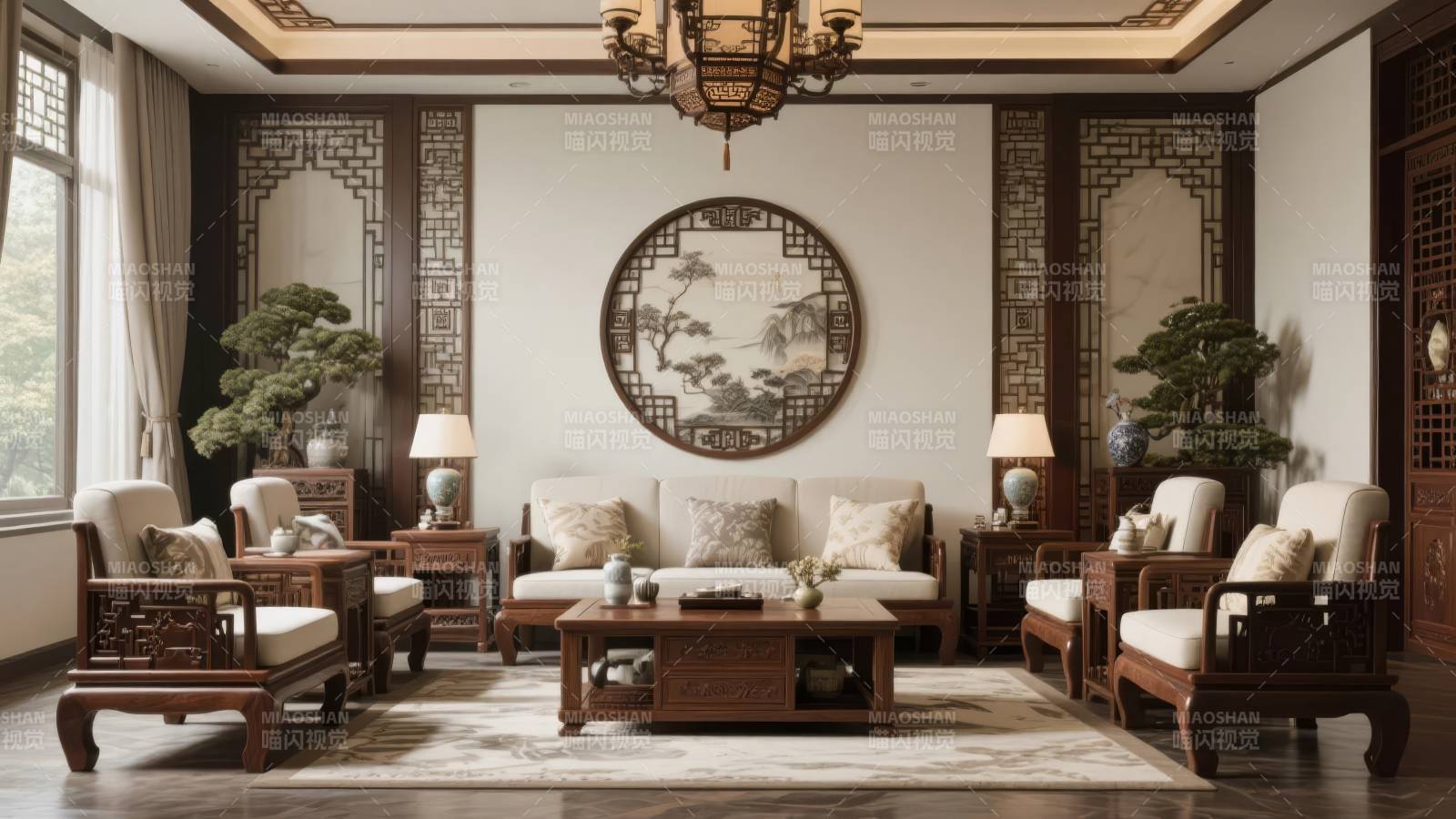 中式古典客厅雅致图片